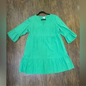 J.jill linen dress size LP in excellent condition just worn one time